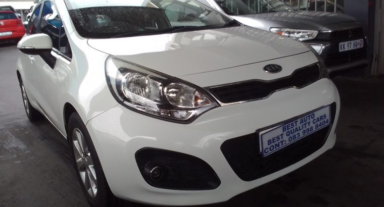 2012 Kia Rio 1.4 Engine Capacity with Manuel Transmission, Hatchb
