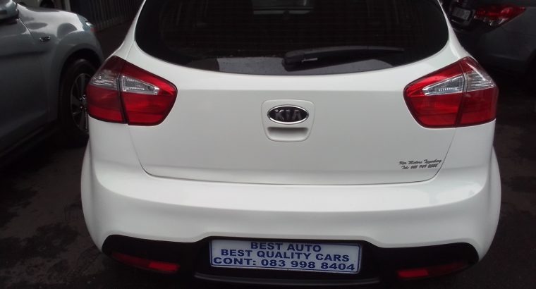 2012 Kia Rio 1.4 Engine Capacity with Manuel Transmission, Hatchb