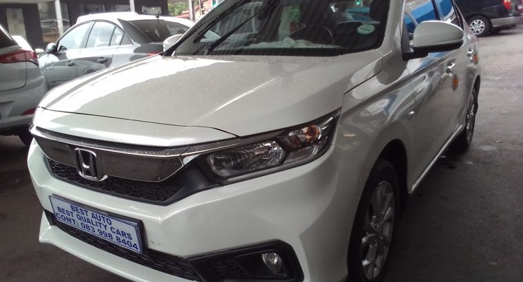 2019 Honda Amaze 1.5 Engine Capacity with Automatic Transmission,