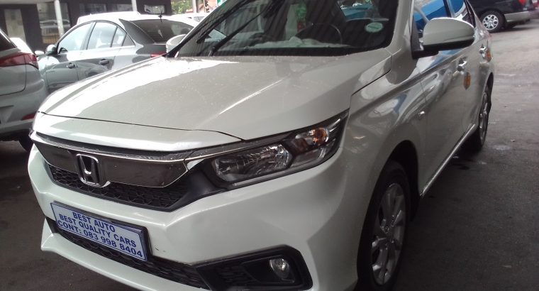 2019 Honda Amaze 1.5 Engine Capacity with Automatic Transmission,
