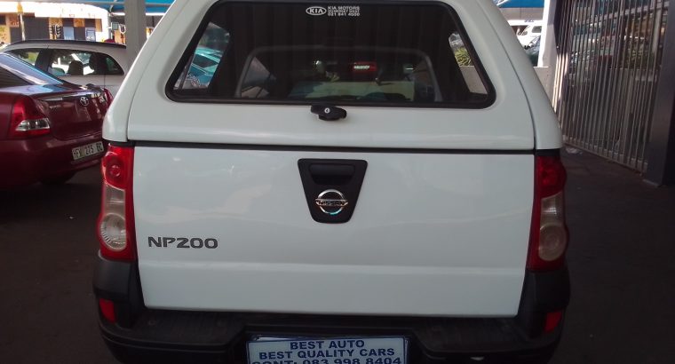 2018 Nissan Np-200 1.6i Engine Capacity Canopy with Manuel Transm