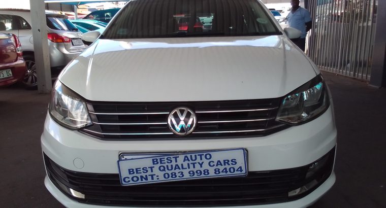 2016 VW Polo 6 1.4 Engine Capacity Sedan with Manuel Transmission