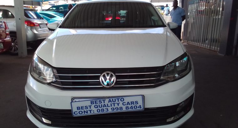 2016 VW Polo 6 1.4 Engine Capacity Sedan with Manuel Transmission