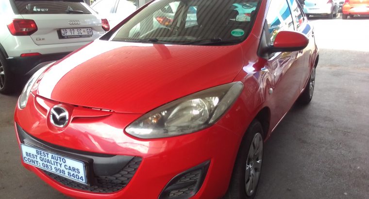2013 Mazda 2 1.5 Engine Capacity Active with Manuel Transmission,