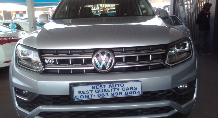 2018 VW Amarok 3,0 Engine Capacity V6 TDI 4Motion Double Cab 4×4