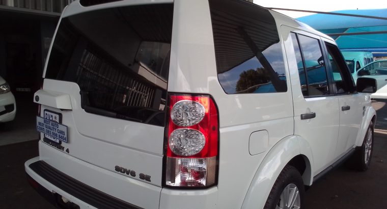 2012 Land Rover 4.0 Engine Capacity Discovery 4 Diesel with Auto