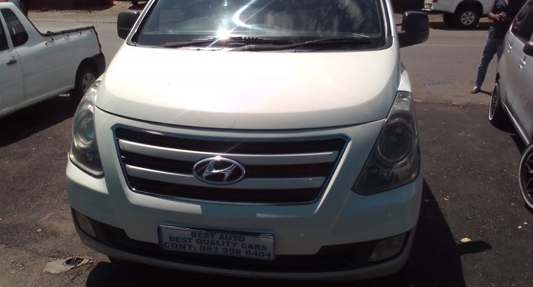 2016 Hyundai H-1 2.5 Engine Capacity with Automatic Transmission,
