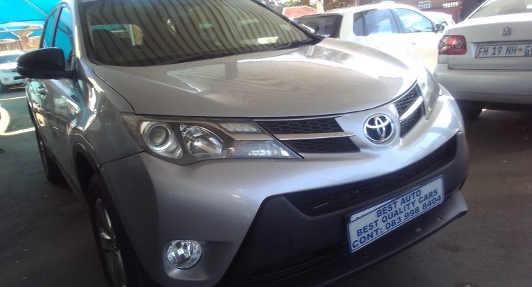 2015 Toyota RAV4 2.0 Engine Capacity with Automatic Transmission,