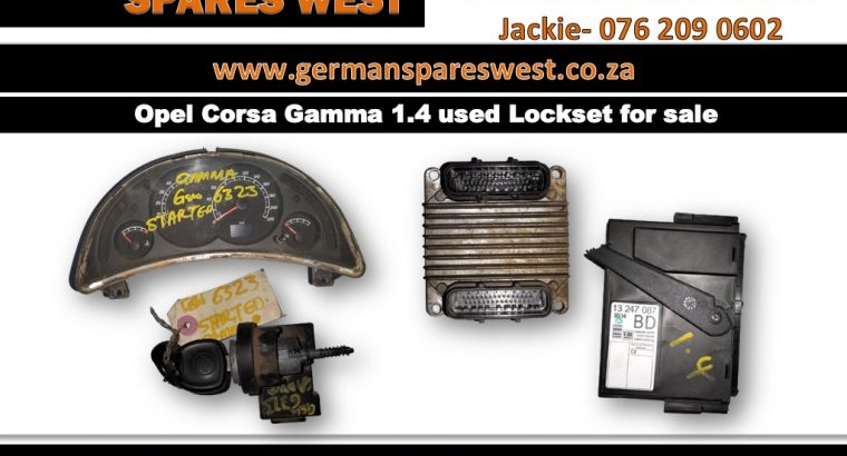 Opel Corsa Gamma 1.4 used Lockset for sale
