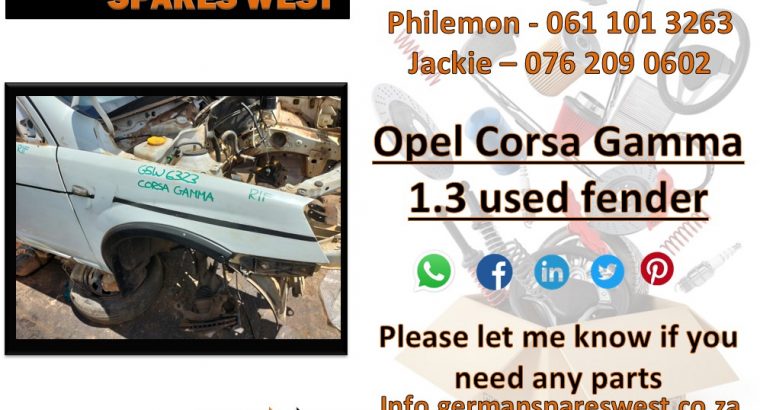 Opel Corsa Gamma 1.3 used Fender