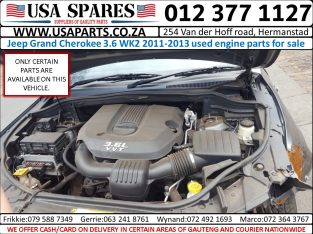 Jeep Grand Cherokee 3.6 WK2 used petrol engine parts for sale