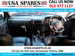 Jeep Grand Cherokee WJ used interior spares for sale