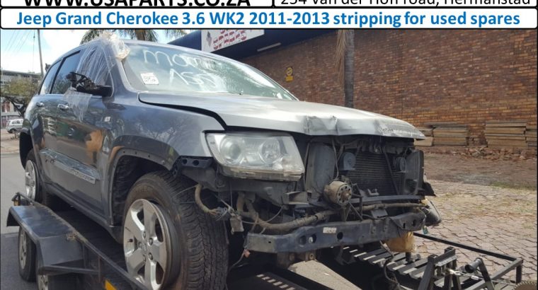 Jeep Grand Cherokee 3.6 WK2 2011-13 stripping for used spares