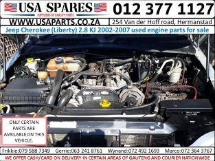 Jeep Cherokee 2.8 KJ used diesel engine parts for sale