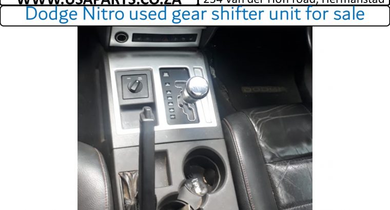 Dodge Nitro RT/SXT used gear shifter unit for sale