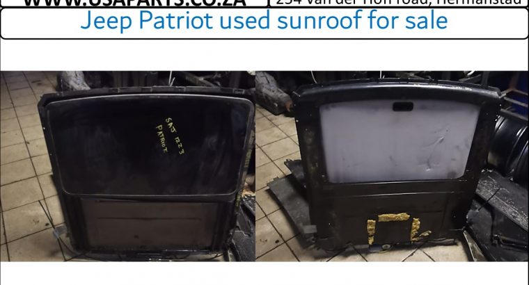 Jeep Patriot 2.0/2.4 MK used sunroofs for sale