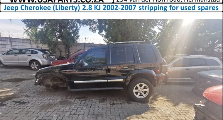 Jeep Cherokee (Liberty) 2.8 KJ 2002-07 stripping for used spares