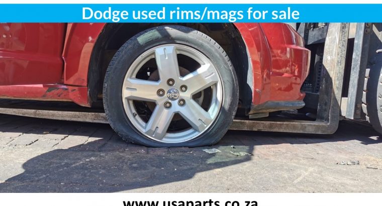 Dodge used rims/mags for sale
