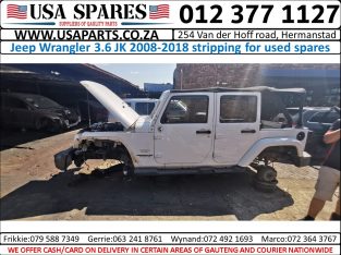 Jeep Wrangler 3.6 JK 2008-18 stripping for used spares