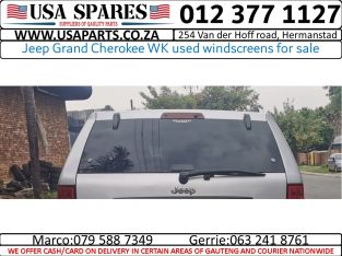 Jeep Grand Cherokee WK used windscreens/door glass for sale