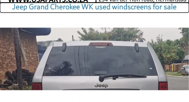 Jeep Grand Cherokee WK used windscreens/door glass for sale