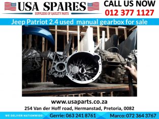 Jeep Patriot 2.4 used manual gearbox for sale