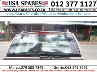 Jeep Grand Cherokee WJ used windscreens/door glass for sale