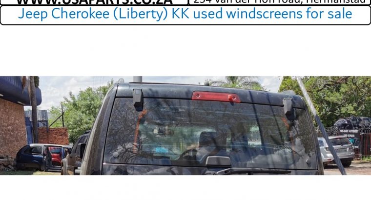 Jeep Cherokee (Liberty) KK used windscreens/door glass for sale
