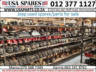 Jeep used spares/parts for sale