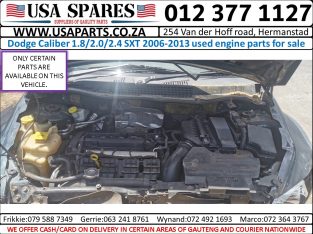 Dodge Caliber 1.8/2.0/2.4 SXT used petrol engine parts for sale