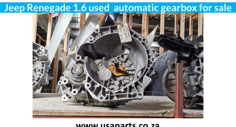 Jeep Renegade 1.6 used manual gearbox for sale
