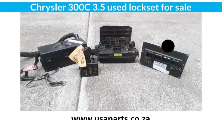 Chrysler 300C 3.5 used lockset for sale