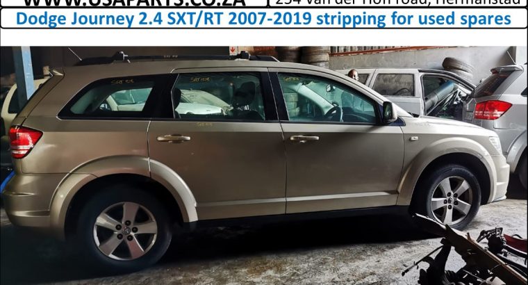 Dodge Journey 2.4 SXT/RT 2007-19 stripping for used spares