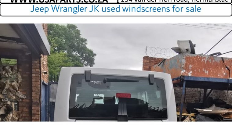 Jeep Wrangler JK used windscreens/door glass for sale