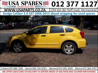 Dodge Caliber 2.0 SXT 2006-13 diesel stripping for used spares