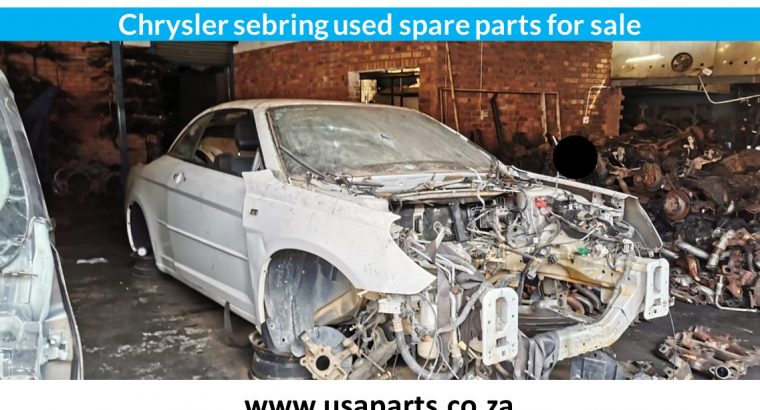 Chrysler Sebring used spare parts for sale