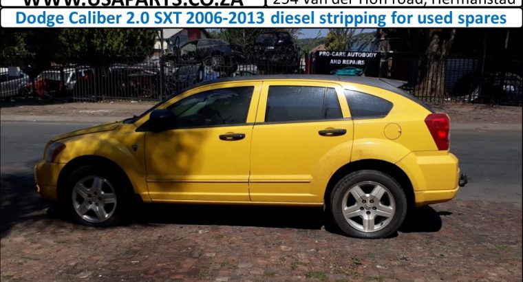 Dodge Caliber 2.0 SXT 2006-13 diesel stripping for used spares