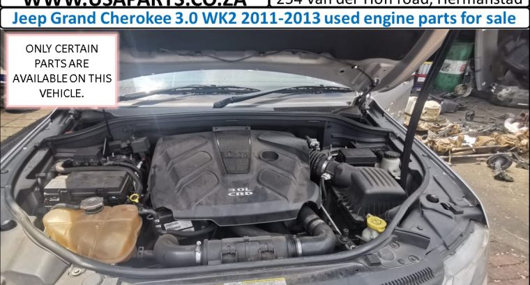 Jeep Grand Cherokee 3.0 WK2 used diesel engine parts for sale