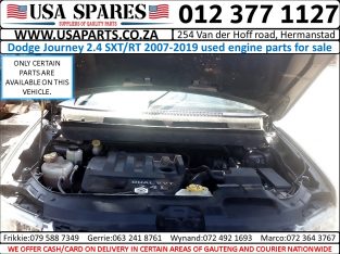 Dodge Journey 2.4 SXT/RT used petrol engine parts for sale