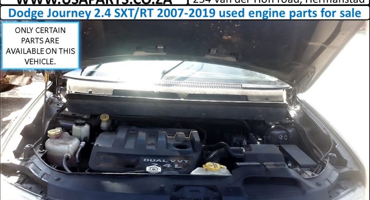 Dodge Journey 2.4 SXT/RT used petrol engine parts for sale