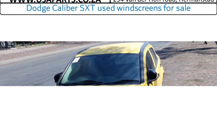Dodge Caliber used windscreens/door glass for sale