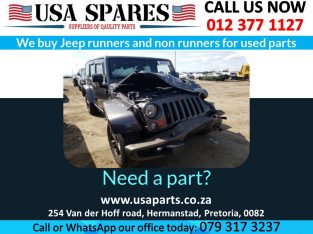 We buy your unwanted Jeep for used parts