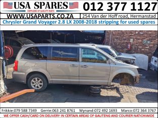 Chrysler Grand Voyager 2.8 LX 2008-18 stripping for used spares