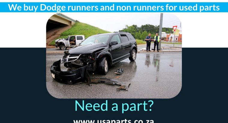 We buy your unwanted Dodge for used parts