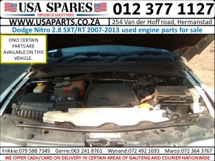 Dodge Nitro 2.8 SXT/RT used diesel engine parts for sale