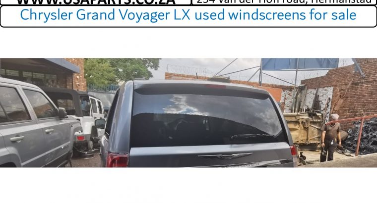 Chrysler Grand Voyager used windscreens/door glass for sale