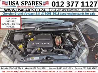 Chrysler Grand Voyager 2.8 LE used diesel engine parts for sale