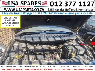 Chrysler Grand Voyager 3.3 LX used petrol engine parts for sale