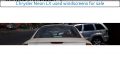 Chrysler Neon used windscreens/door glass for sale