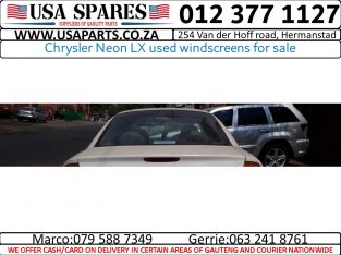 Chrysler Neon used windscreens/door glass for sale